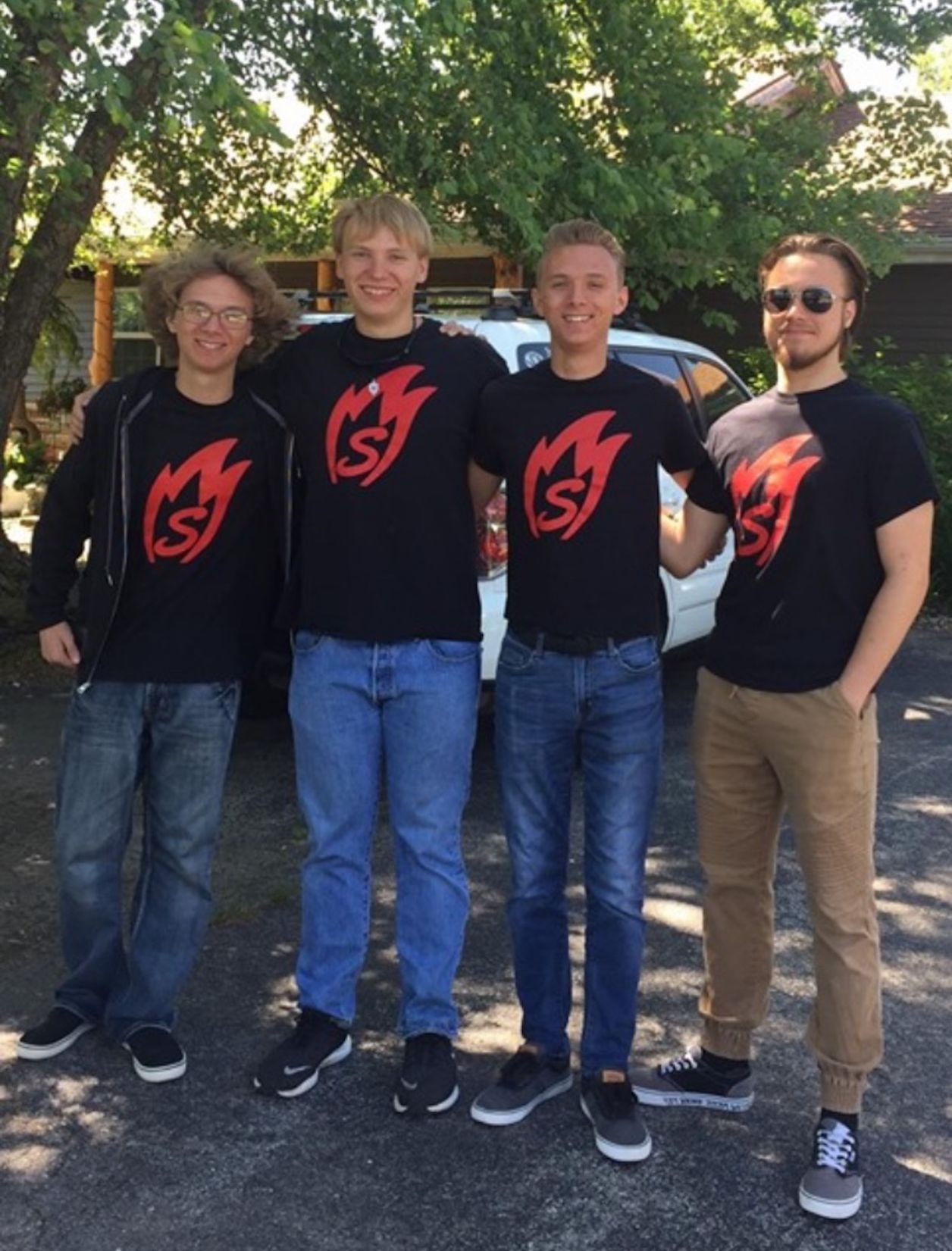 SPARK Leaders In Their Shirts